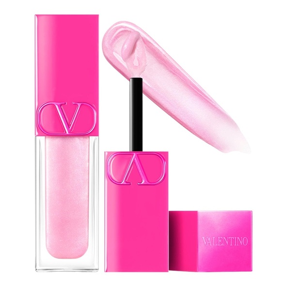 Valentino Other - Valentino Puffer Lip Gloss: #300R In My Glowing Era (Soft Pink Shimmer)